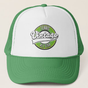 Tennis Vintage All-Star-Logo Truckerkappe