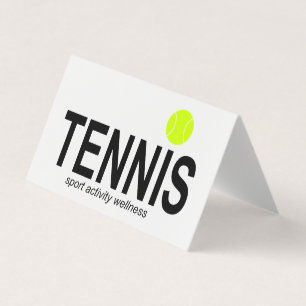 Tennis Visitenkarten