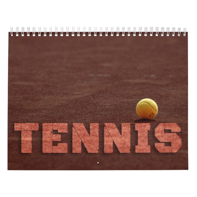 Tennis-Wall-Kalender Kalender (Titelbild)