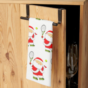 Tennis Weihnachten Handtuch