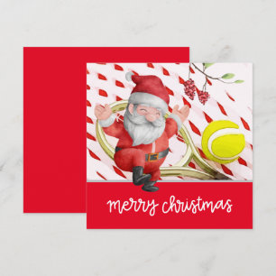 Tennis Weihnachten mit dem Weihnachtsmann für PLAY
