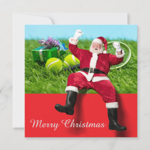 Tennis Weihnachten mit Tennisball-Geschenkschmuck