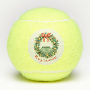 Tennis Weihnachten mit Tennisball  Tennisbälle
