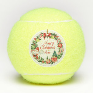 Tennis Weihnachten mit Tennisball  Tennisbälle
