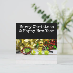 Tennis Weihnachten mit Tennisthemen
