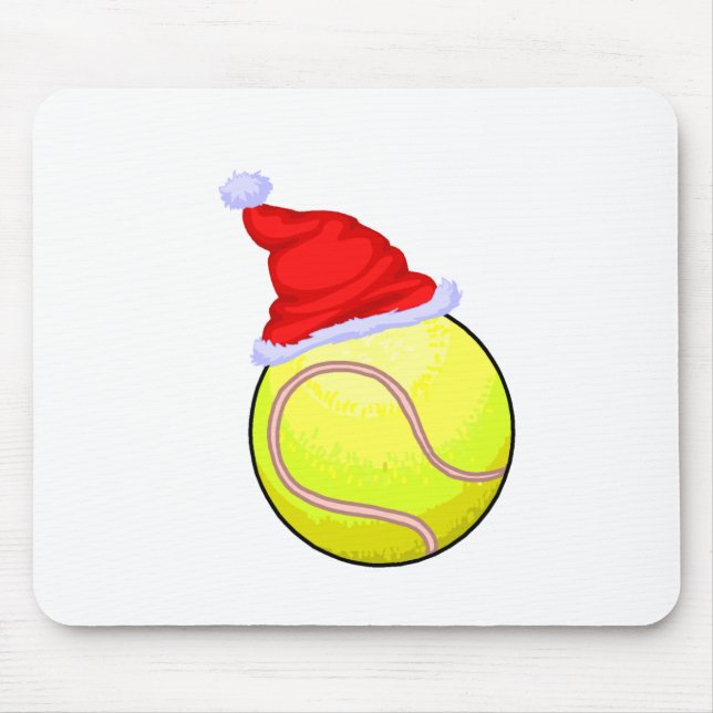 Tennis-Weihnachten Mousepad (Vorne)