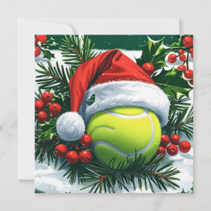 Tennis Weihnachten Thema für den Spieler