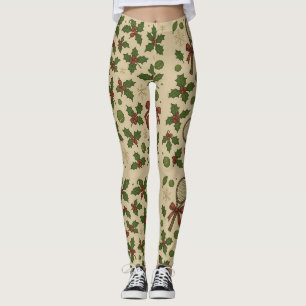 Tennis Weihnachten thematisch für Spieler  Leggings