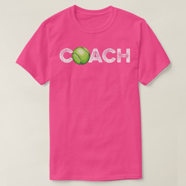 Tennisangebot für Tennistrainer T-Shirt (Design vorne)