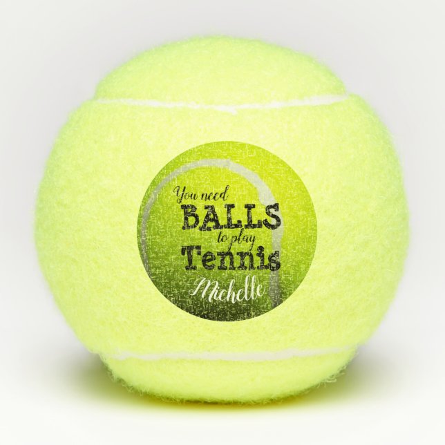 Tennisangebot Tennisbälle (Vorderseite)