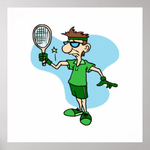 Tennisarm Poster