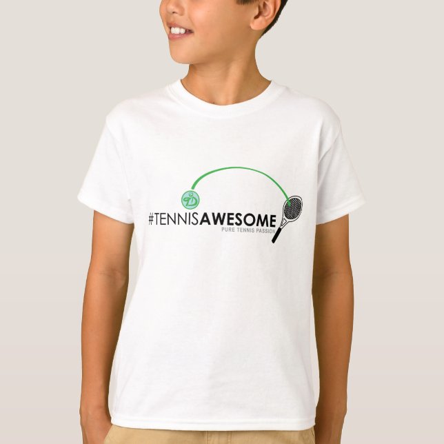 #TennisAwesome für Kinder! T-Shirt (Vorderseite)