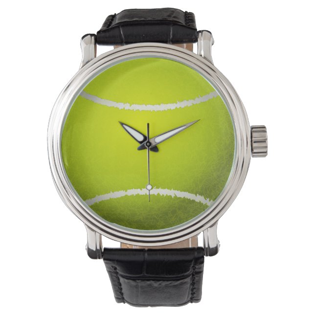 Tennisball Armbanduhr (Vorderseite)