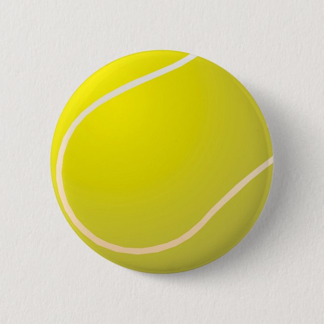 Tennisball Button (Vorderseite)