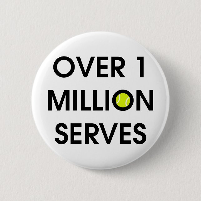 Tennisball Button (Vorderseite)