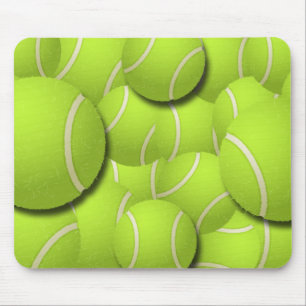 TENNISBALL-COLLAGE MOUSEPAD