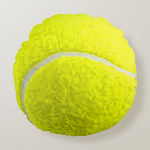 "Tennisball" Entwurfsgeschenke und -produkte Rundes Kissen
