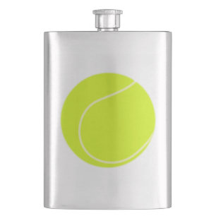 Tennisball Flachmann