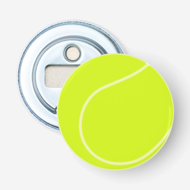 Tennisball Flaschenöffner (Vorderseite)