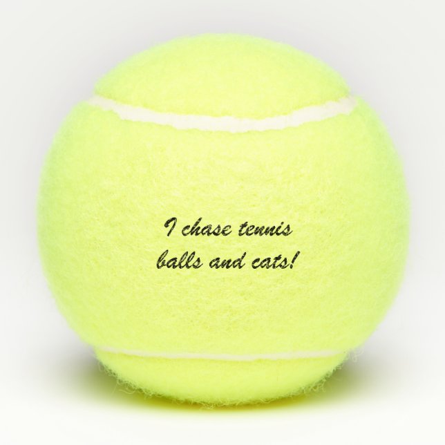 Tennisball für den Hund Tennisbälle (Rückseite)