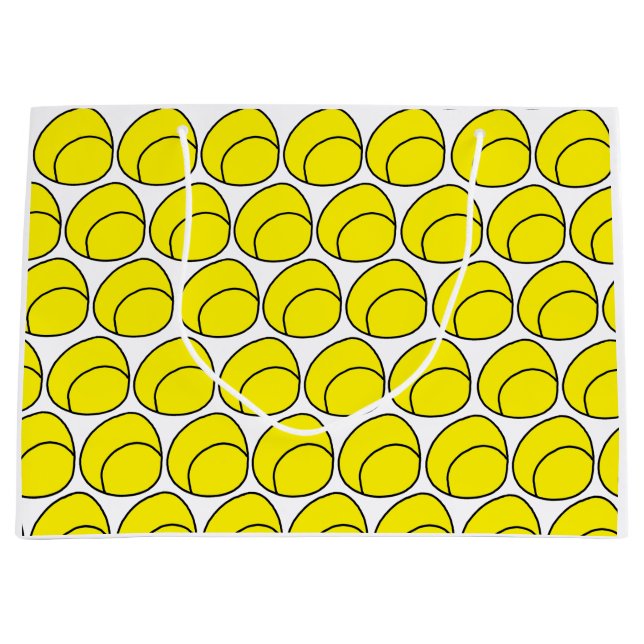 Tennisball-Geschenk-Tasche Große Geschenktüte (Vorderseite)