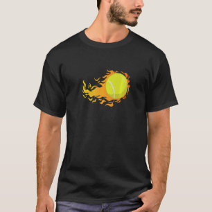 Tennisball macht sich wie ein Butterball T-Shirt