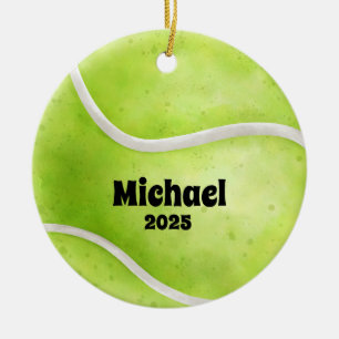 Tennisball, Ornament, Kindersport Keramik Ornament