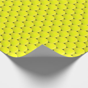 Tennisball-Packpapier Geschenkpapier