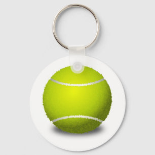 Tennisball Schlüsselanhänger