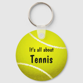 Tennisball-Schlüsselanhänger Schlüsselanhänger