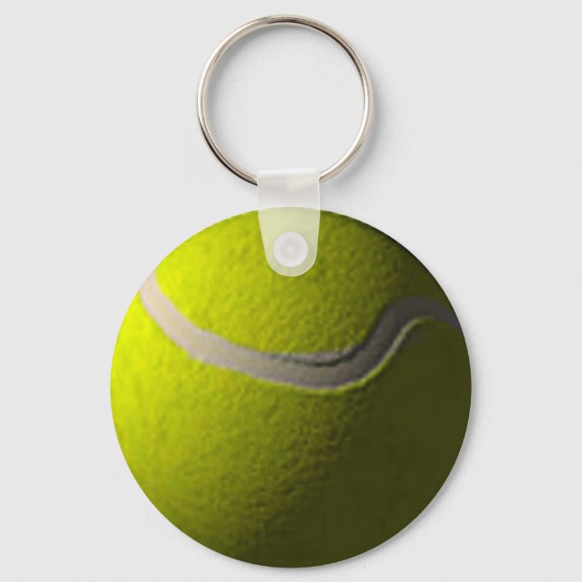 Tennisball-Schlüsselanhänger Schlüsselanhänger (Vorderseite)