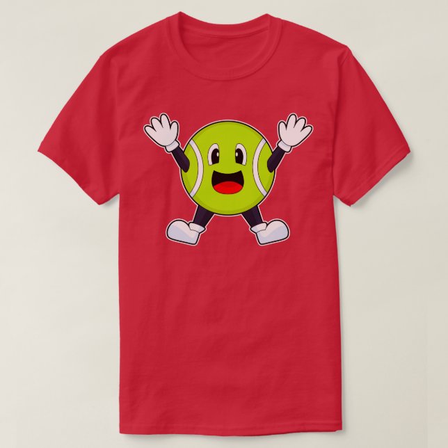Tennisball T-Shirt (Design vorne)