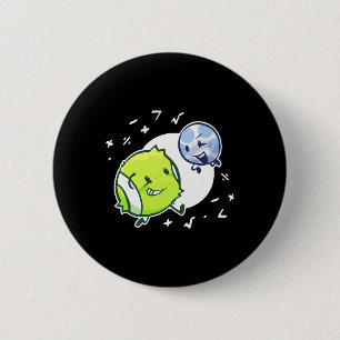 Tennisball- und Golfball-Duo-Mathe Button