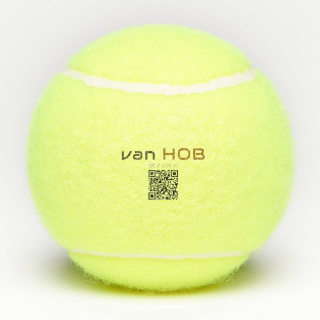 Tennisball, van HOB, Waldhorn , Fan Tennisbälle (Rückseite)