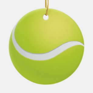 Tennisball-Verzierung Keramik Ornament