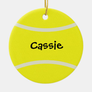 Tennisball-Verzierung Keramik Ornament
