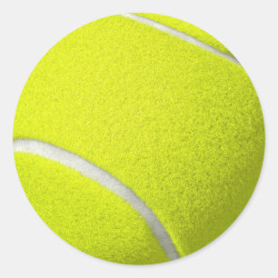Tennisballaufkleber Runder Aufkleber
