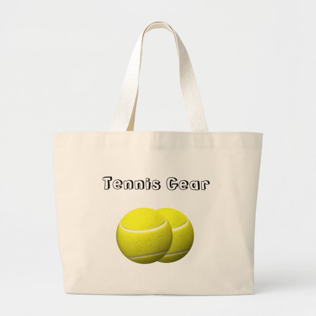 Tennisbälle Jumbo Stoffbeutel (Vorne)