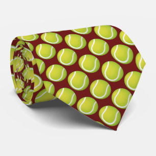 Tennisbälle kopieren   Sport-Geschenk Krawatte