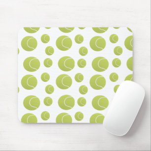 Tennisbälle-Muster Mousepad