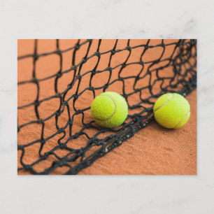Tennisbälle Postkarte