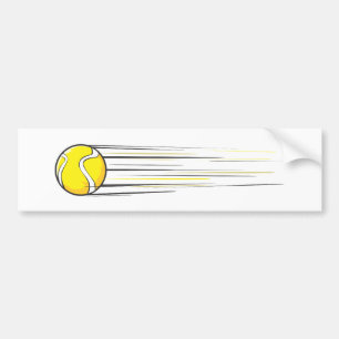 TennisballSwish Autoaufkleber