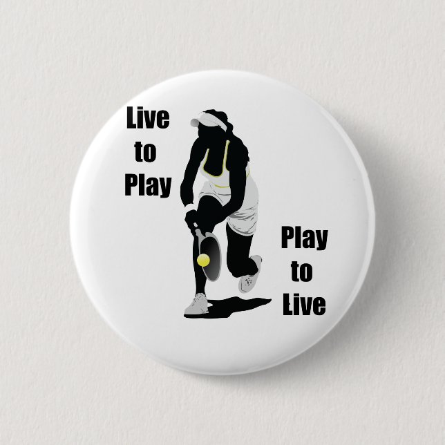 TennisChick Live spielen Button (Vorderseite)