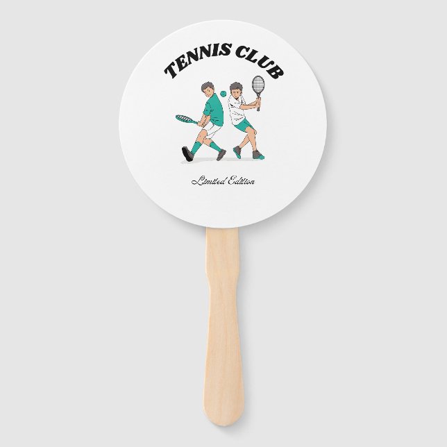 Tennisclub Fächer (Vorderseite)