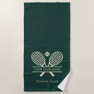 Tennisclub Namen Team Swag Jede Farbe Grün Strandtuch