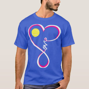 TennisCute Liebe Tennis T-Shirt