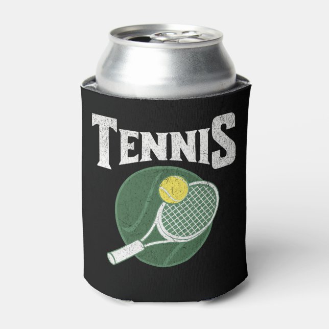 Tennisdesign Dosenkühler (Kanne Vorderseite)