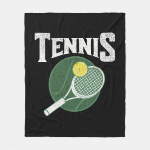 Tennisdesign Fleecedecke