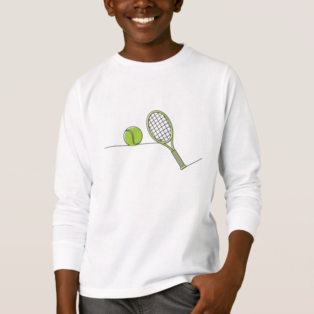 Tennisgeschenk des Tennis-Liebhabers | T-Shirt (Vorderseite)