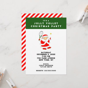 Tennisholidayparty für Damen Einladung